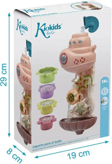 Baby Bath Submarine Kiokids 6 Pieces 18m+