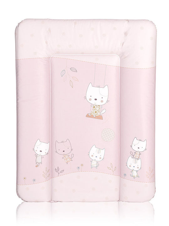 Lorreli Μαλακή Αλλαξιέρα από Πλαστικό Pink 50x70cm