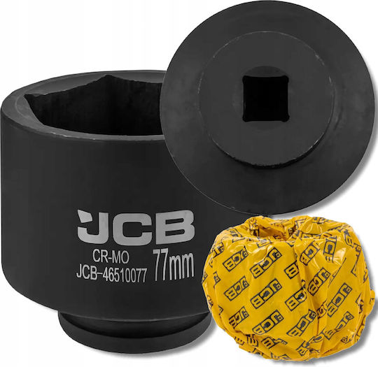 JCB Steckdosen 3/4" 77mm 6-Eck