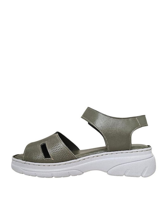 Summer Women's Green Platforms F40-Olive