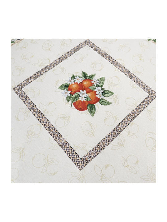 Dimeco Καρέ Τραπεζομάντηλο Valencia Panel 140x140εκ.
