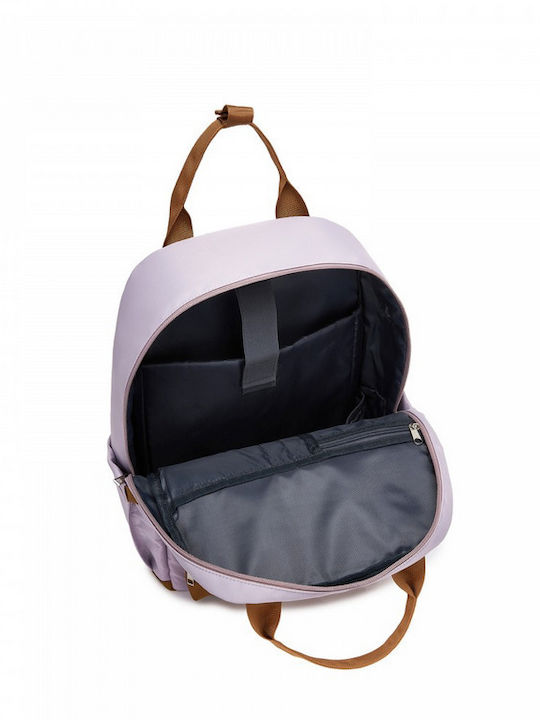 Miss Lulu Backpack Μωβ