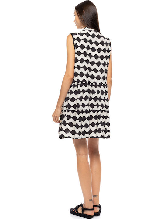 Pink Label Damen Kaftan Bademode Off White