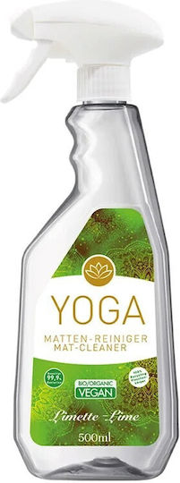 Dezinfectant și Curățător Spray Yoga Mat Cleaner Organic Lime 500ml