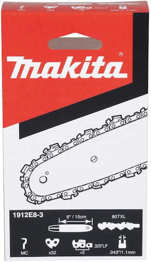 Makita Chain Makita Duc150 6"/15cm 0.325" 1.1 Mm