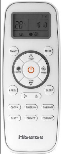 Hisense Easy Smart Κλιματιστικό Inverter 18000 BTU A++/A+ με Ιονιστή και WiFi