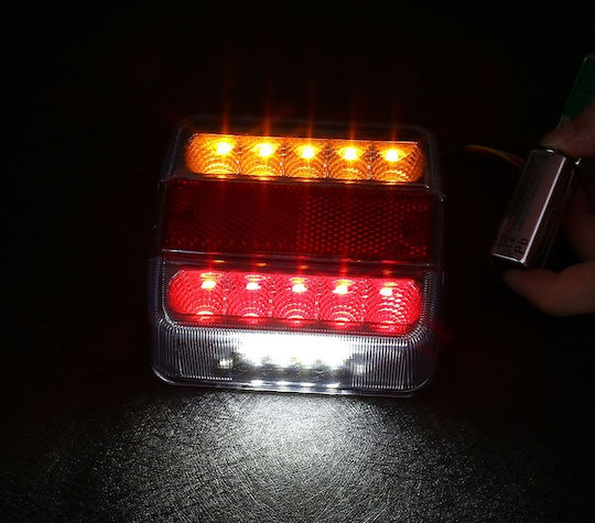 Сет Фенери Трейлър LED 12 Volt 105 X 98 X 35mm 2 Броя