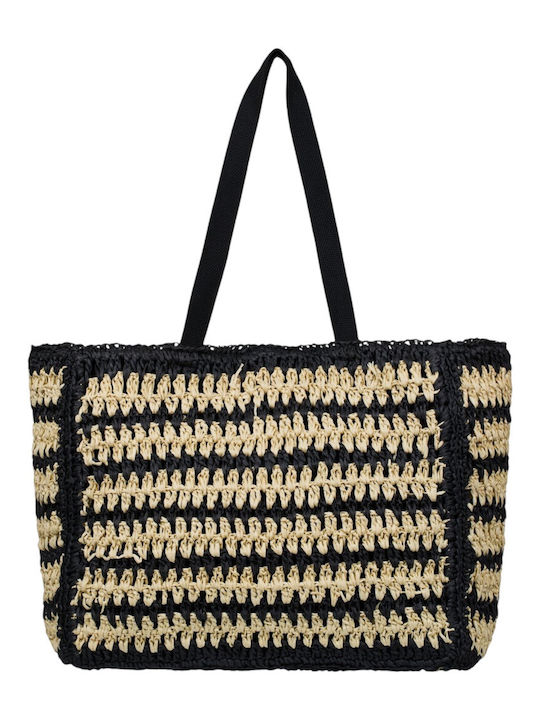 Roxy Stoff Strandtasche Schwarz