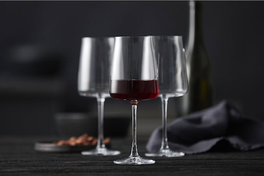 Lyngby Glass Set Glasses for White and Red Wine Made of Crystal Goblets 540ml 4 Pieces