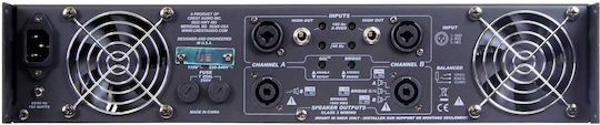 Crest Audio CPX4 Τελικός Ενισχυτής Εγκαταστάσεων 24 Καναλιών 1600W/4Ω 1005W/8Ω με 2 Ζώνες 800W/100V