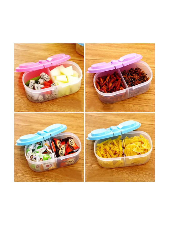 Pandaboo Plastic Lilac Lunch Box