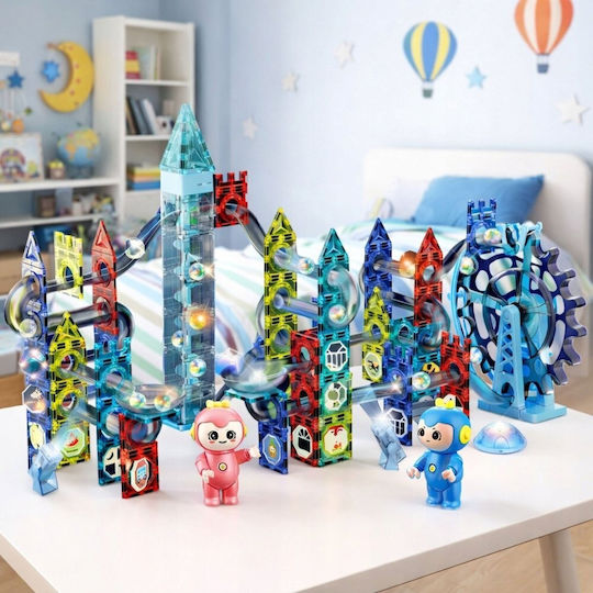 Lean Toys Magnetic Construction Toy Set