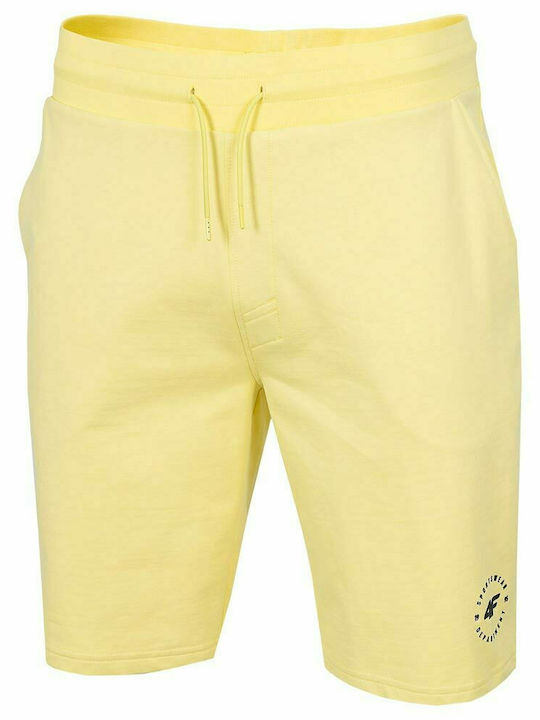 Sportliche Herrenshorts Gelb