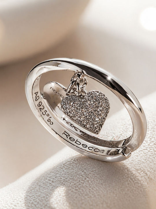 Rebecca Ring with Stones made of Silver