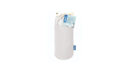 Respira Protecție Impermeabilă Pentru Pat Copii Albă Cu Bordură 60x120 cm