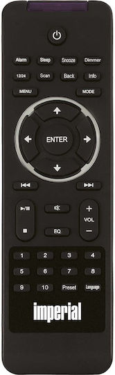 Imperial DABMAN i150 Handheld Radio Wiederaufladbares DAB+ mit Bluetooth und USB Schwarz