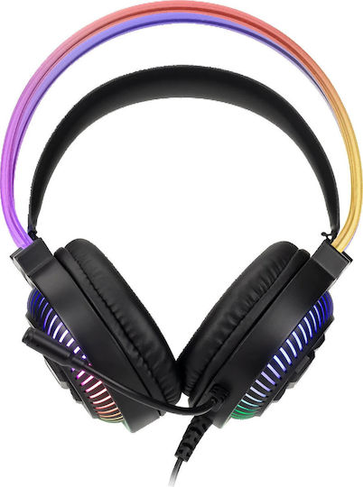 Xtrike Me GH-510L Over Ear Gaming Headset με σύνδεση USB for PC