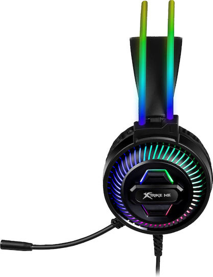 Xtrike Me GH-510L Over Ear Gaming Headset με σύνδεση USB for PC