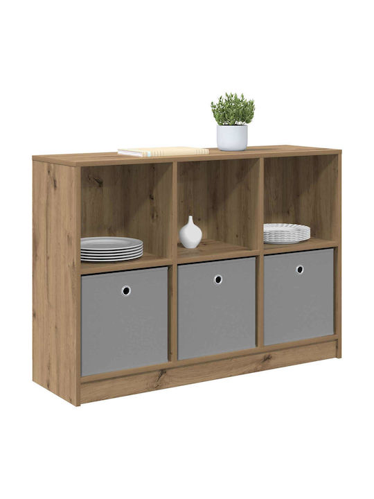Bufet Din Lemn cu Sertare Stejar 102x32x73.5cm