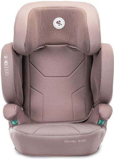 Lorelli GrowGo Καθισματάκι Αυτοκινήτου High-back Booster i-Size με Isofix Pink