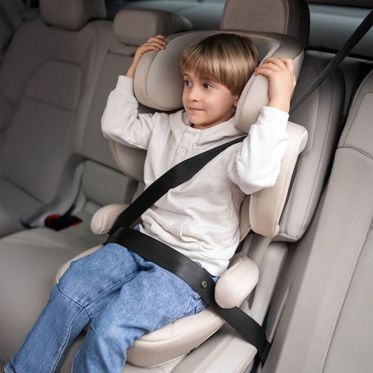 Lorelli GrowGo Καθισματάκι Αυτοκινήτου High-back Booster i-Size με Isofix Beige