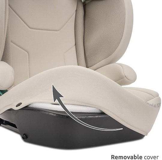 Lorelli GrowGo Καθισματάκι Αυτοκινήτου High-back Booster i-Size με Isofix Beige