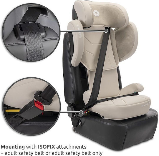 Lorelli GrowGo Καθισματάκι Αυτοκινήτου High-back Booster i-Size με Isofix Green