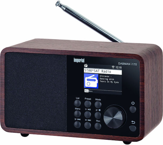 Imperial DABMAN i170 Retro Tischplatte Radio Elektrisch DAB+ mit USB Braune