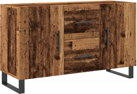Μπουφές Ξύλινος με Συρτάρια 100x36x60cm