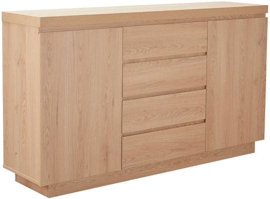 Μπουφές Druvo Ξύλινος Φυσικό 160x39x92cm Μπουφές Druvo Ξύλινος Φυσικό 160x39x92cm