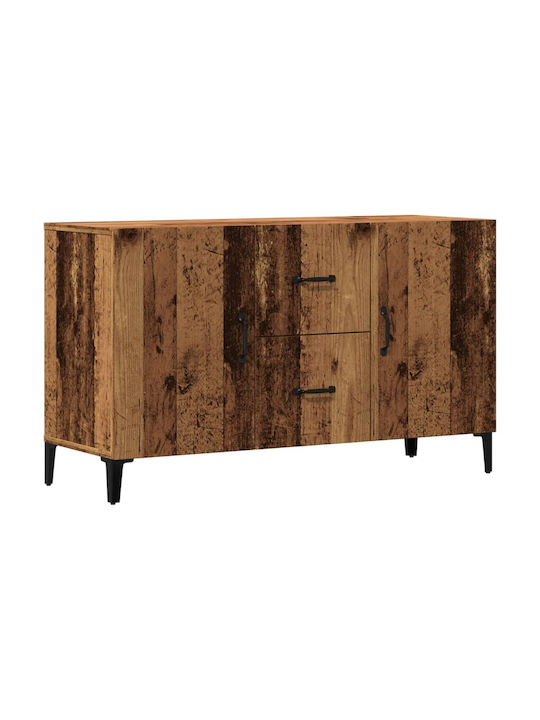 Sideboard Wooden with Drawers Coffee 100x36x60cm