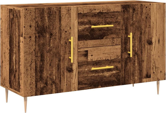 Μπουφές Ξύλινος με Συρτάρια 100x36x60cm