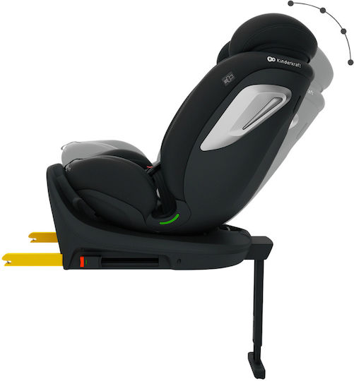 Kinderkraft I-360 2 Plus Car Seat i-Size with Isofix Black