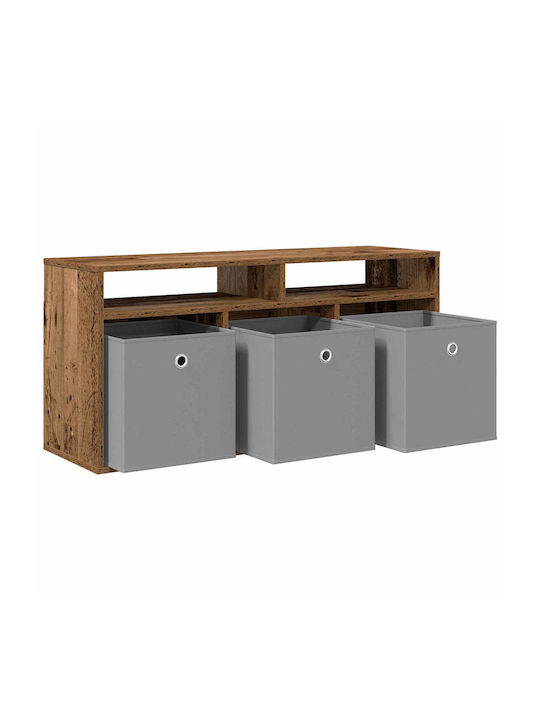 Brown Bookcase 102x32x48.5cm