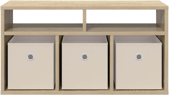 Brown Bookcase 72x22.5x38 cm