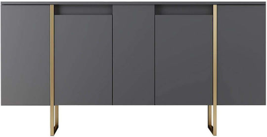 Μπουφές Luxe Ξύλινος 160x35x80cm