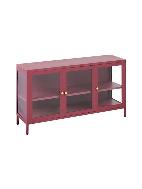 Μπουφές Berwyn 2450 Red 115x35x64cm
