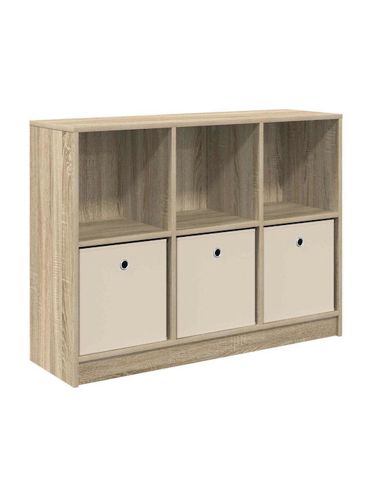 Βιβλιοθήκη Δρύς Sonoma 102x32x73.5εκ.
