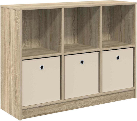 Bücherregal Eiche Sonoma 102x32x73,5cm
