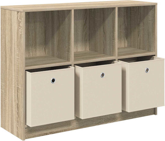 Bücherregal Eiche Sonoma 102x32x73,5cm