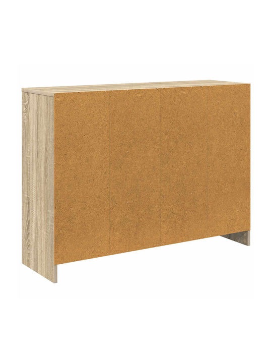 Βιβλιοθήκη Δρύς Sonoma 102x32x73.5εκ.