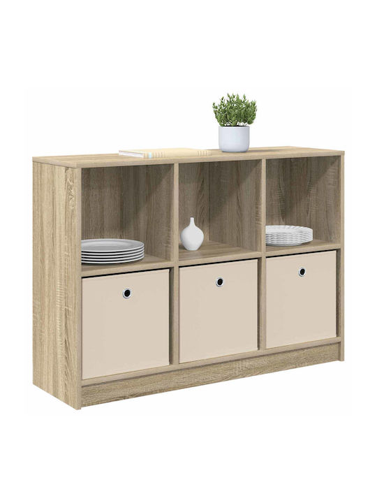 Βιβλιοθήκη Δρύς Sonoma 102x32x73.5εκ.