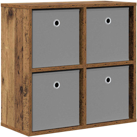 Bücherregal Altes Holz 59,5x27x57cm