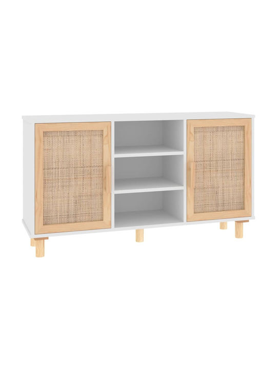 Μπουφές από Μασίφ Ξύλο Μπεζ 105x30x60cm