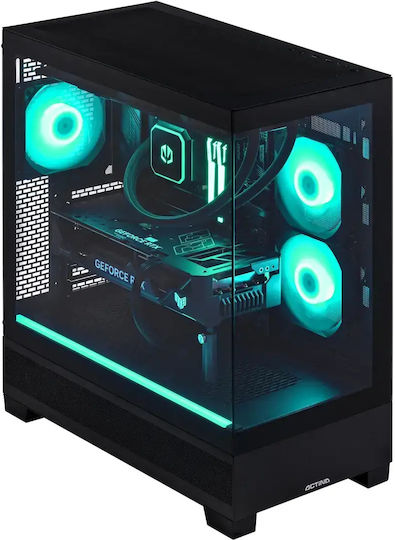 Actina Гейминг Настолен Компютър (Ryzen 9-9950X3D2/64GB DDR5/2TB SSD/GeForce RTX 5090/W11 Pro)