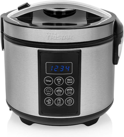 Tristar Multi-Function Cooker 500W With Capacity 1.5lt Grey