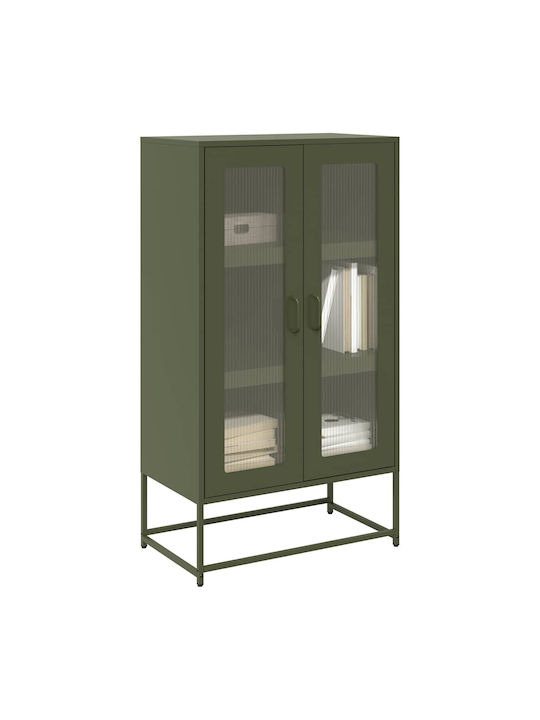Μπουφές Olive Green 68x39x123cm