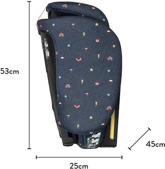 Cosatto On The Go Kindersitz Auto i-Size mit ISOfix Doodle Days