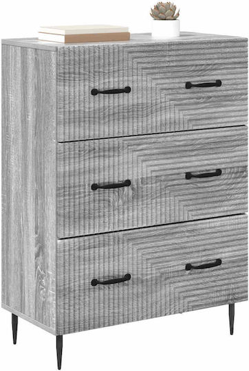 Wooden Bedroom Chest of Drawers 66x34.5x89.5cm