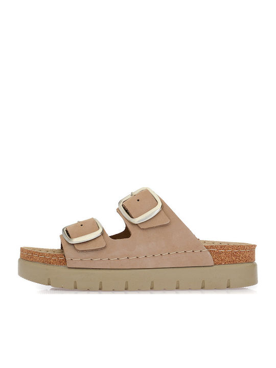 Leather Women's Anatomic Beige Sandals